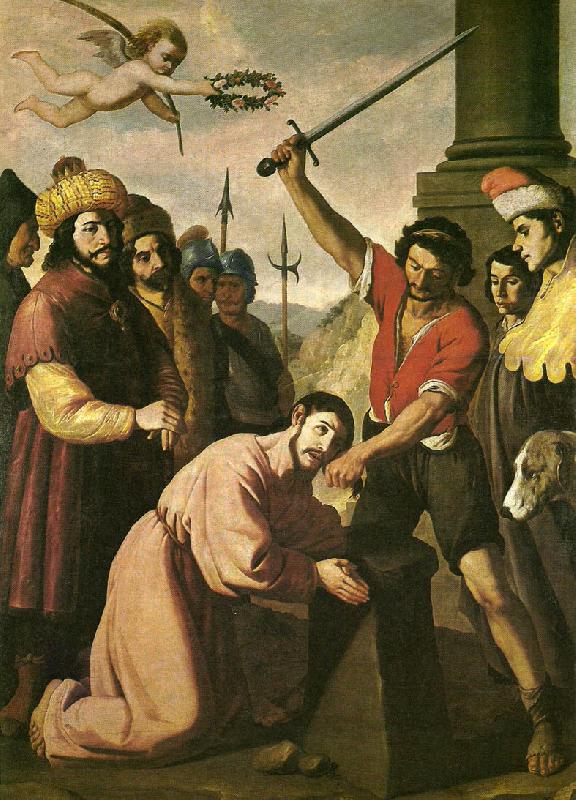 Francisco de Zurbaran the martydom of st james. oil painting picture